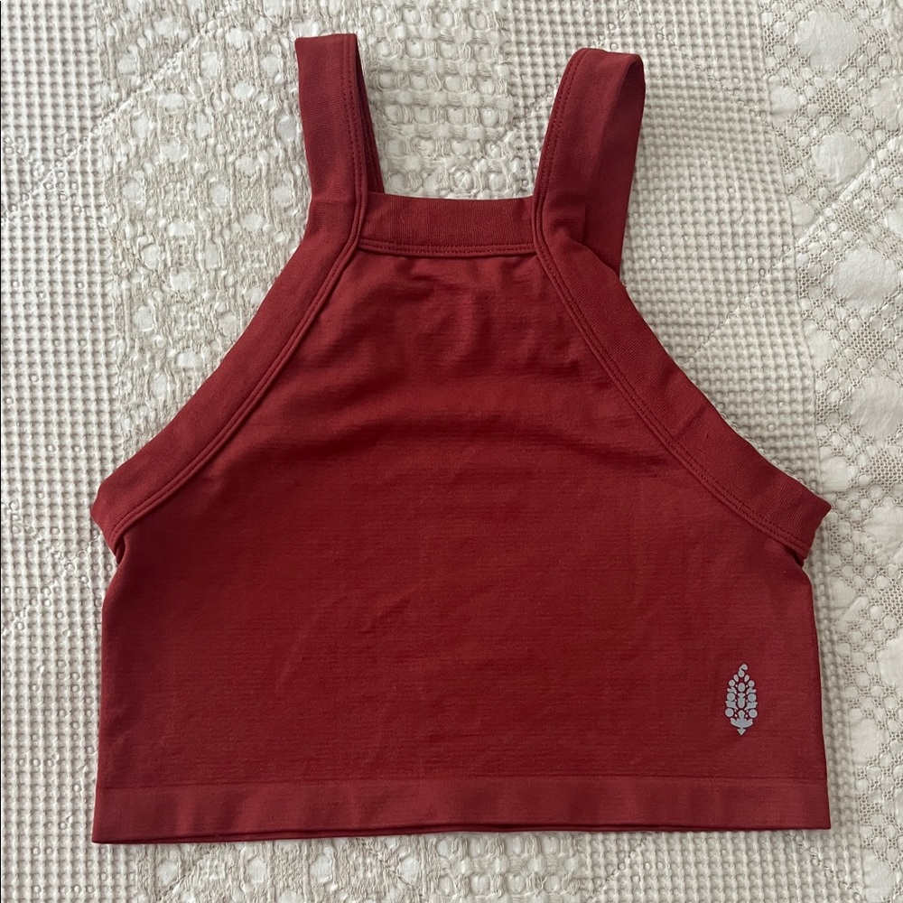 FP Movement by Free People Red Crop Top